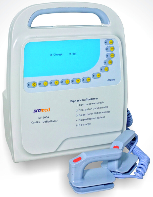 PRODUCTS / Defibrillator / Monophasic Defibrillator_PROMED
